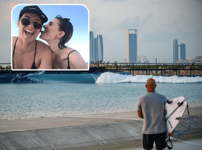 Tyler Wright’s wife adds to growing criticism of World Surf League planned Abu Dhabi “death sentence” surf event